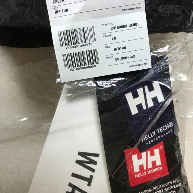 W)taps(ダブルタップス)のHELLY HANSEN WTAPS 20ss Mサイズ メンズのジャケット/アウター(マウンテンパーカー)の商品写真