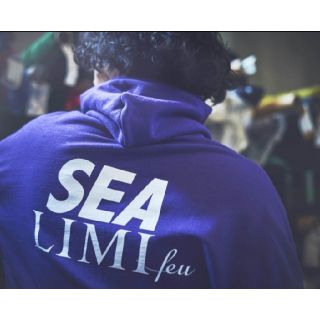 WIND AND SEA　LIMI feuコラボ　パーカー　サイズM　パープル