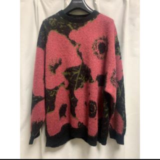 ラッドミュージシャン(LAD MUSICIAN)のBIG PULLOVER 19aw 花柄(ニット/セーター)