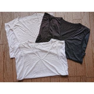 ユニクロ(UNIQLO)のユニクロ UNIQLO メンズ エアリズム Vネック メッシュタンクトップ 3枚(Tシャツ/カットソー(半袖/袖なし))