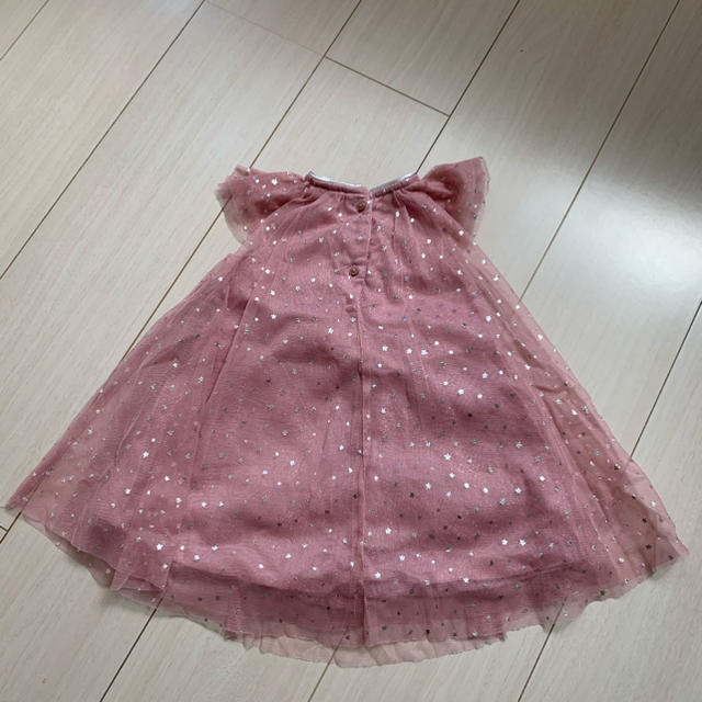 H&M(エイチアンドエム)の♡キラキラ可愛いドレス♡ キッズ/ベビー/マタニティのベビー服(~85cm)(ワンピース)の商品写真