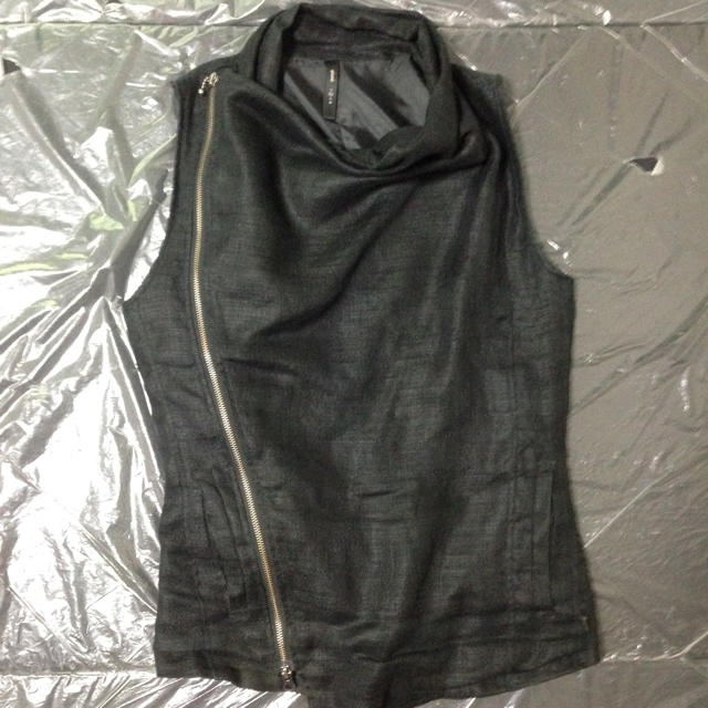 glamb グラム Mist gilet ジレ ベスト ブラック 黒 サイズ2