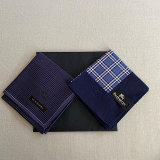 バーバリー(BURBERRY)のなでしこ様専用メンズブランドハンカチ　　バーバリー(ハンカチ/ポケットチーフ)