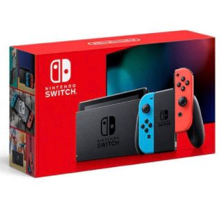 ニンテンドウ(任天堂)のNintendo Switch ネオンブルー ネオンレッド 新品未使用(家庭用ゲーム機本体)