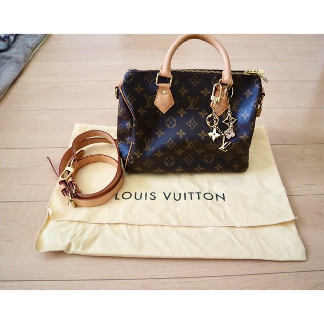 LOUIS VUITTON(ルイヴィトン)のスピーディ25・バッグチャーム2点セット レディースのバッグ(ハンドバッグ)の商品写真