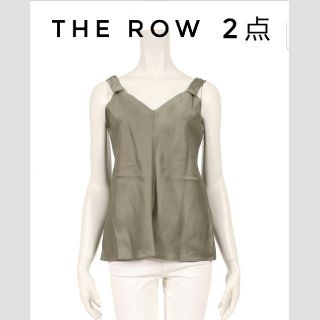 バーニーズニューヨーク(BARNEYS NEW YORK)の新作【新品未使用】THE ROW ザロウ 2点セットアップ(その他)