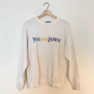 激安通販の 【YVES SAINT LAURENT】ロゴトレーナー - yankedesignstc.com