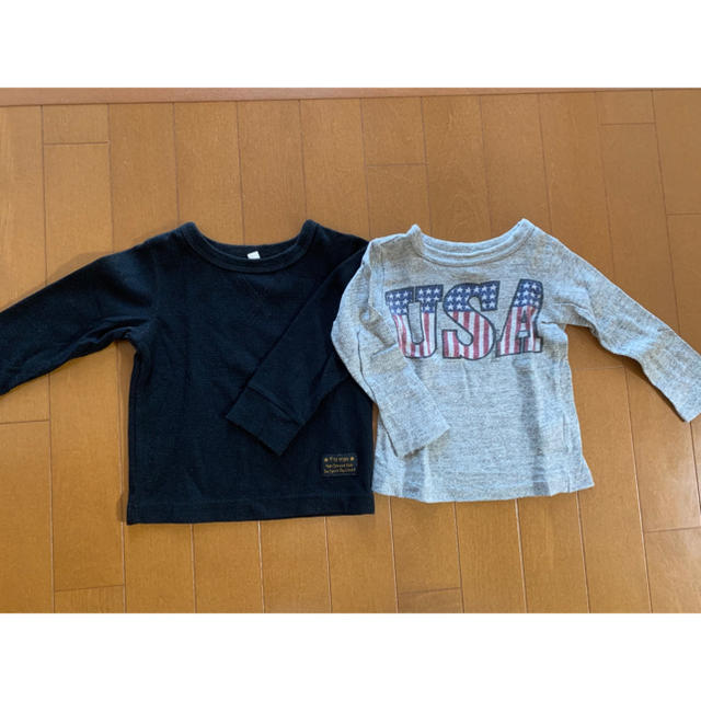 F.O.KIDS(エフオーキッズ)の90センチ、ロンT5枚セット キッズ/ベビー/マタニティのキッズ服男の子用(90cm~)(Tシャツ/カットソー)の商品写真