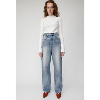 マウジー(moussy)のHW DAMAGE LOOSE STRAIGHT 26inch(デニム/ジーンズ)