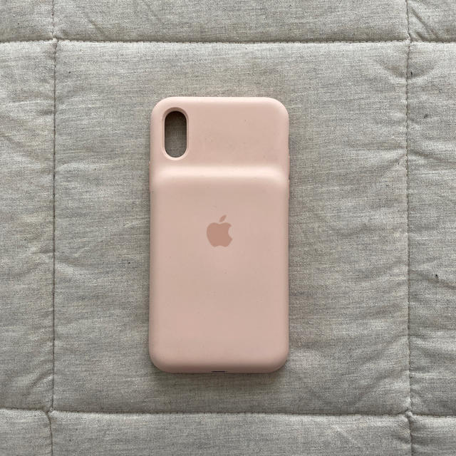 iPhone XS バッテリーケース　ピンク