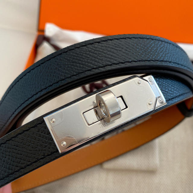 あなたにおすすめの商品 Hermes エルメス ブラック×シルバー ケリーベルト ベルト