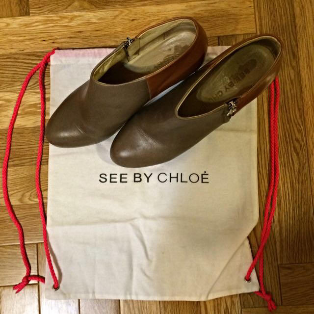 SEE BY CHLOE(シーバイクロエ)のじっぽ様専用　SEE BY CHLOEブーティ レディースの靴/シューズ(ブーティ)の商品写真