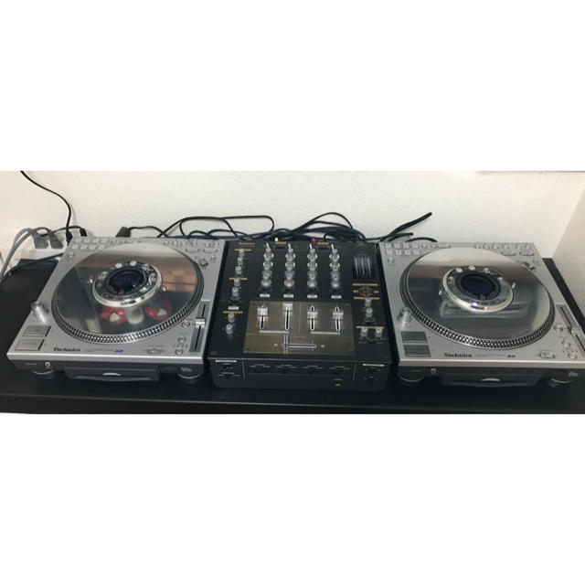 Technics テクニクス　CDJ2台＋ミキサーのセット 楽器のDJ機器(CDJ)の商品写真