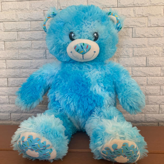 CareBears(ケアベア)のBuild-A-Bear Blue / ビルドアベア ブルー エンタメ/ホビーのおもちゃ/ぬいぐるみ(ぬいぐるみ)の商品写真