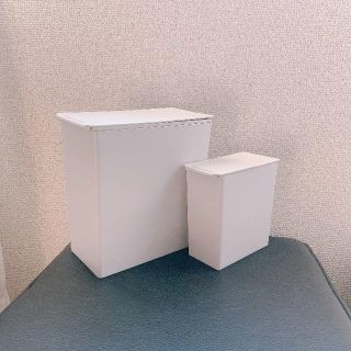 ムジルシリョウヒン(MUJI (無印良品))のポリプロピレンごみ箱・角型（ミニ・小）(ごみ箱)