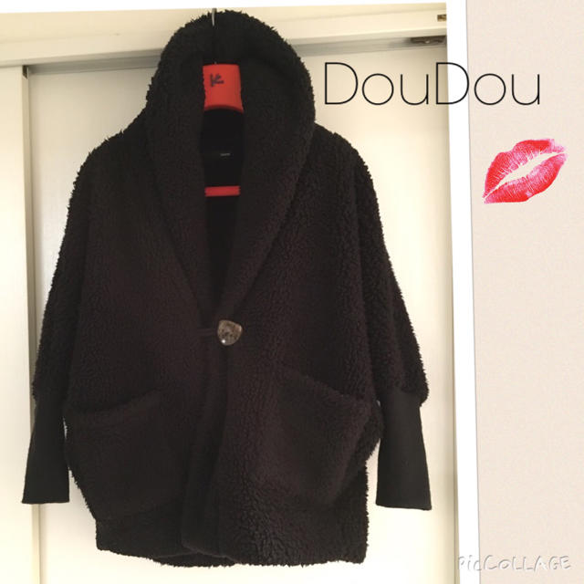DouDou(ドゥドゥ)のDOUDOUモコモコビックカラーアウター レディースのジャケット/アウター(ダウンコート)の商品写真