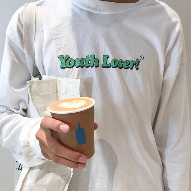 【売り切り御免！】 Youthloser ロングTシャツ　1997 Tシャツ/カットソー(七分/長袖)