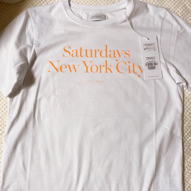 SATURDAYS SURF NYC(サタデーズサーフニューヨークシティー)のsaturdays surf nyc Miller standard  tee メンズのトップス(Tシャツ/カットソー(半袖/袖なし))の商品写真