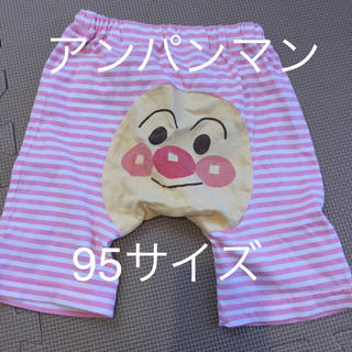 アンパンマン(アンパンマン)のアンパンマン  女の子　半ズボン　夏服　ボーダー　95サイズ(パンツ/スパッツ)