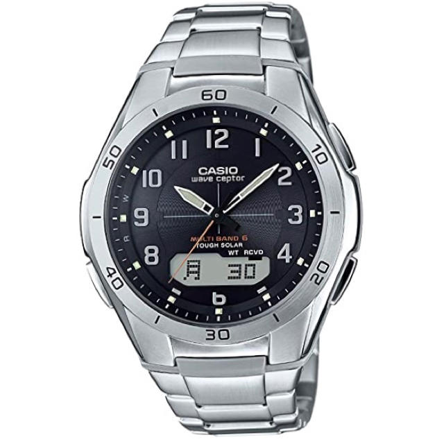CASIO(カシオ)の【新品未使用】カシオ Casio 腕時計 WAVECEPTOR ソーラーウォッチ メンズの時計(腕時計(アナログ))の商品写真