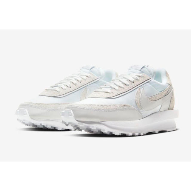 sacai(サカイ)のNIKE SACAI LDWAFFLE white nylon leather メンズの靴/シューズ(スニーカー)の商品写真