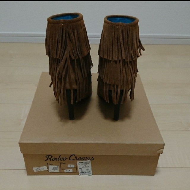 RODEO CROWNS(ロデオクラウンズ)のRODEOCROWNS ブーツ　25日まで出品！！ レディースの靴/シューズ(ブーツ)の商品写真