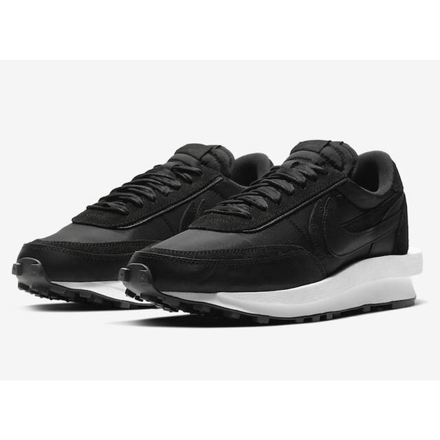 sacai(サカイ)のNIKE SACAI LDWAFFLE black nylon leather メンズの靴/シューズ(スニーカー)の商品写真