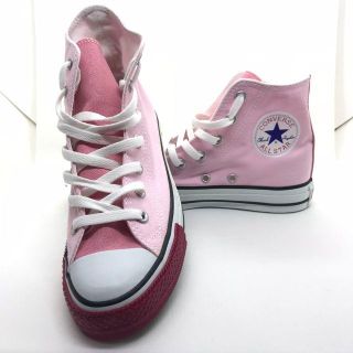 コンバース(CONVERSE)のCONVERSE　コンバース　ウォーターカラー ピンク　ハイカットスニーカー(スニーカー)