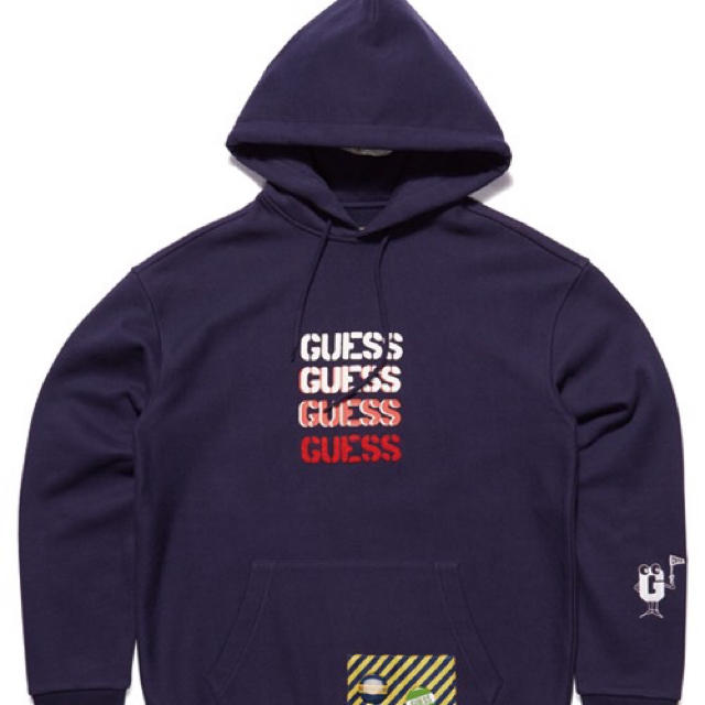 GUESS×GENERATIONS ロゴパーカー
