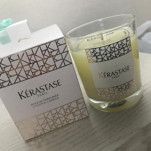 KERASTASE(ケラスターゼ)のアロマキャンドル ハンドメイドのインテリア/家具(アロマ/キャンドル)の商品写真