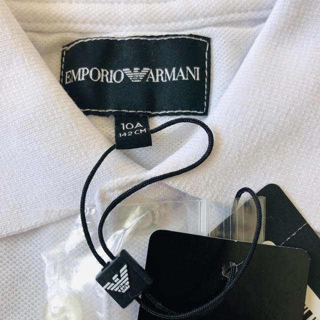 Emporio Armani(エンポリオアルマーニ)のエンポリオアルマーニ  10A ポロシャツ キッズ/ベビー/マタニティのキッズ服男の子用(90cm~)(Tシャツ/カットソー)の商品写真