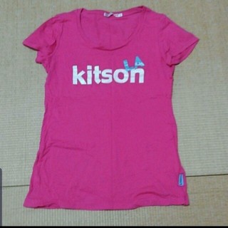 キットソン(KITSON)のUT kitsonピンク(Tシャツ(半袖/袖なし))