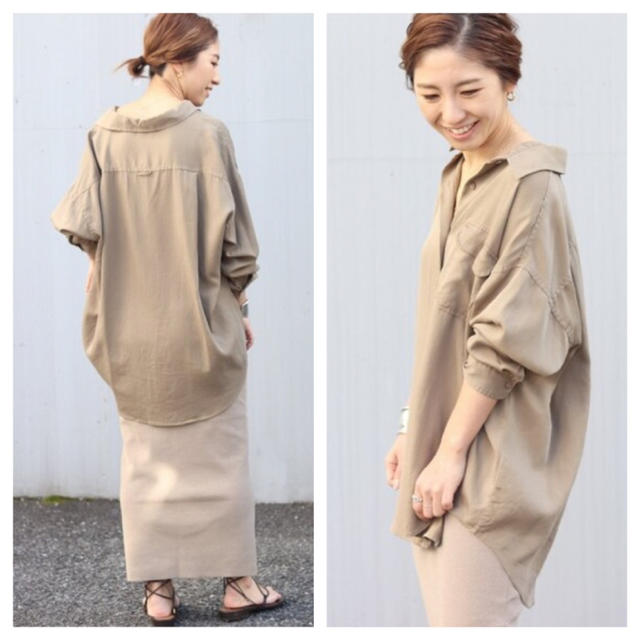 Plage(プラージュ)の【新品タグ付】Plage Military wash シャツ レディースのトップス(シャツ/ブラウス(長袖/七分))の商品写真