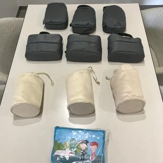 ブルガリ(BVLGARI)の新品未使用　エミレーツ航空 x ブルガリ　9個　コラボ　アメニティポーチ (旅行用品)