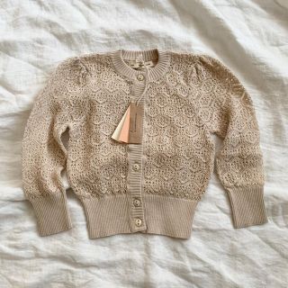 キャラメルベビー&チャイルド(Caramel baby&child )のsoor ploom カーディガン　4-5Y(カーディガン)