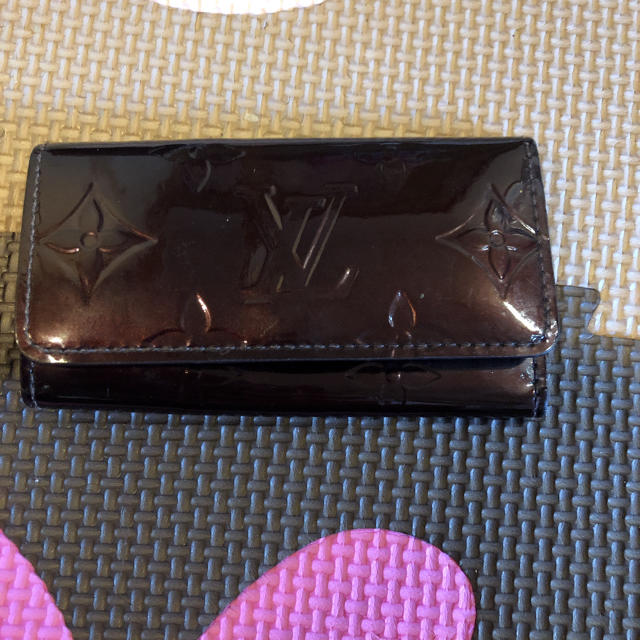 ルイヴィトン LOUIS VUITTON ポルトクレ テディベア バッグチャーム M00342 キーリング ブラウン /082210