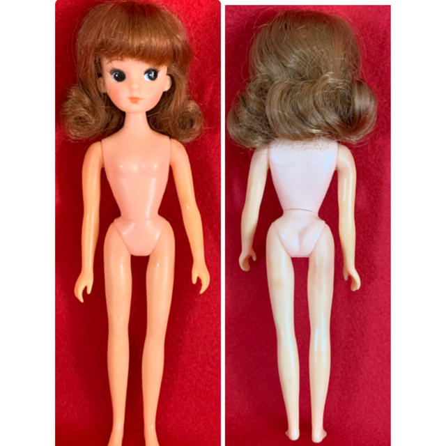 🎀オリジナル初代リカちゃん🎀ツイスト元アップヘアかな？ ハンドメイドのぬいぐるみ/人形(人形)の商品写真