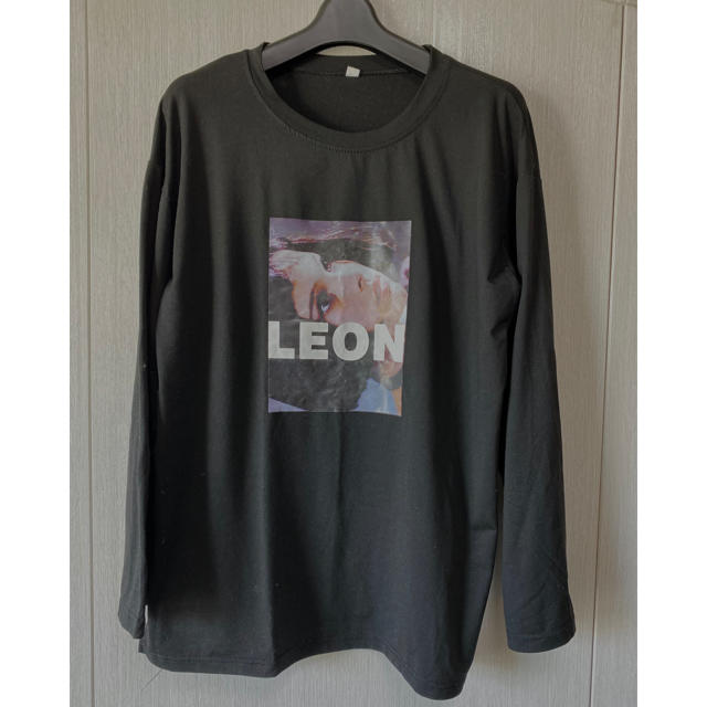 ロンＴ 黒 LEON レディースのトップス(Tシャツ(長袖/七分))の商品写真