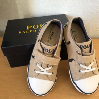 ポロラルフローレン(POLO RALPH LAUREN)の【新品】POLO キッズスニーカー☆16cm(スニーカー)