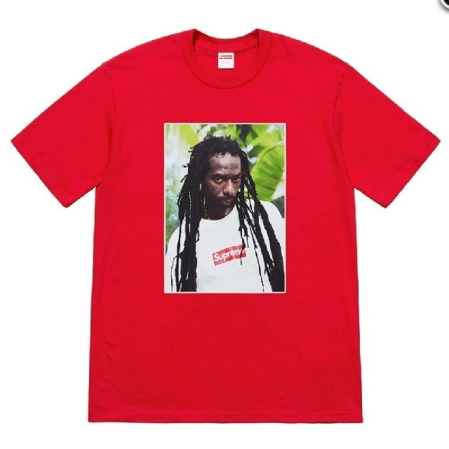 supreme Buju Banton Tee レッド Sサイズ