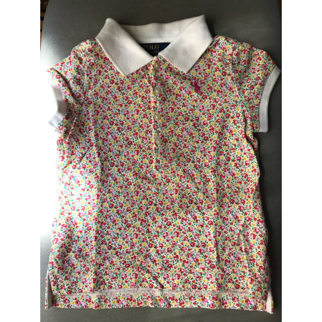 POLO RALPH LAUREN(ポロラルフローレン)の専用☆ POLO 花柄ポロシャツ キッズ/ベビー/マタニティのキッズ服女の子用(90cm~)(Tシャツ/カットソー)の商品写真