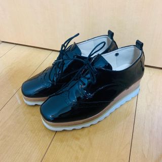 ザラ(ZARA)のRealta(レアルタ) オックスフォード厚底シューズ(ローファー/革靴)