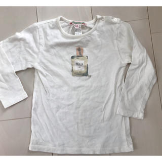 ボンポワン(Bonpoint)のボンポワン♡人気香水柄　ロンTサイズ2(Tシャツ/カットソー)