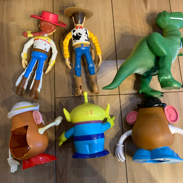原寸大☆トイストーリーレプリカトイ3点セット ミスターマイク/スペル