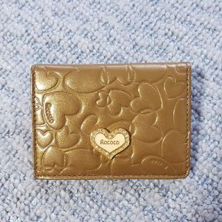 ロココ(ROCOCO)の新品、未使用Rococoカードケース(名刺入れ/定期入れ)