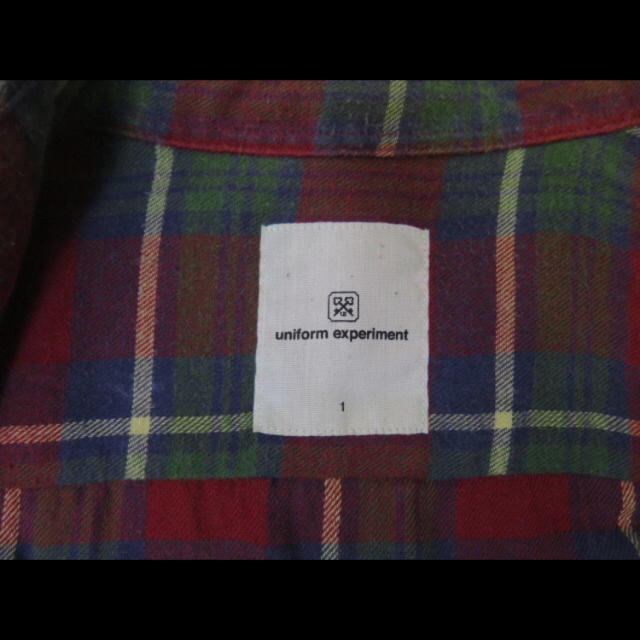 SOPH(ソフ)のソフ　ユニフォームエクスペリメント スター チェック シャツ サイズ1 メンズのトップス(シャツ)の商品写真