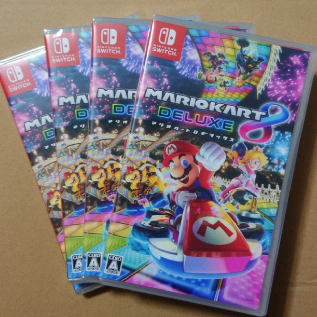 新品】マリオカート8 デラックス 6本セット ニンテンドースイッチ