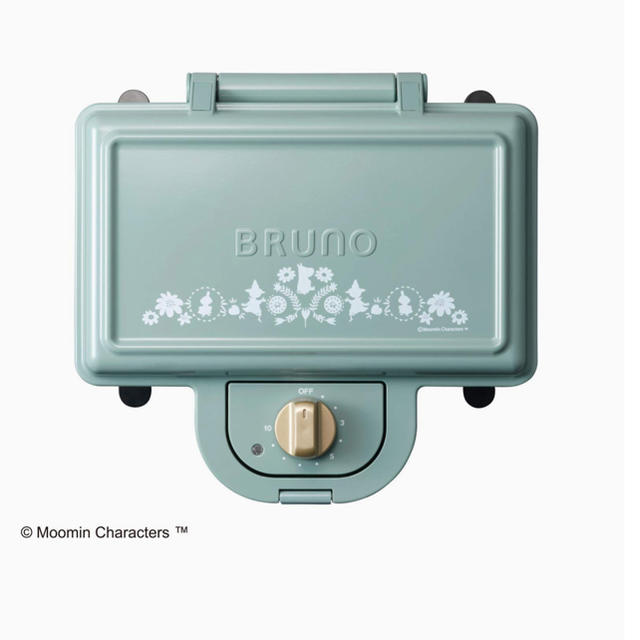 【BRUNO】ムーミン ホットサンドメーカー ダブル