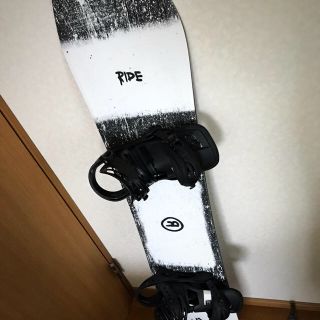 ライド(RIDE)のride ダブルハイブリットキャンバー　156w ビンディング　Burton(ボード)