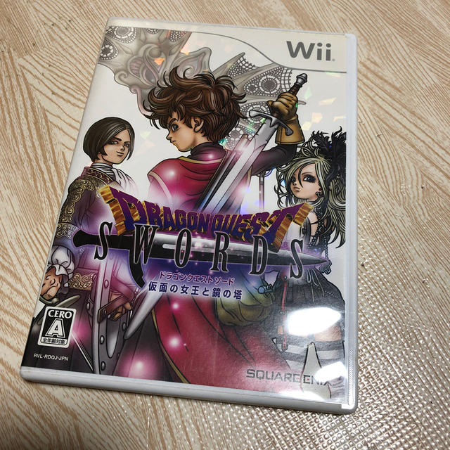 Wii(ウィー)のドラゴンクエストソード 仮面の女王と鏡の塔 Wii エンタメ/ホビーのゲームソフト/ゲーム機本体(家庭用ゲームソフト)の商品写真